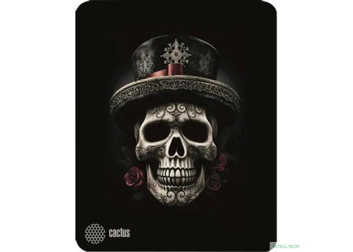 Коврик для мыши Cactus Scull 250x250x3мм (CS-MP-D05S)