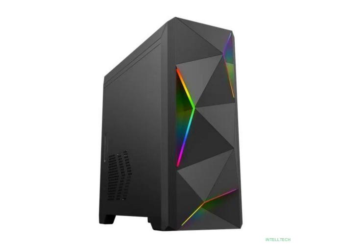 Zircon Корпус Ares без БП (Midi Tower, Micro-ATX, Black, 1*USB3.0+2*USB2.0)