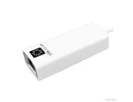 5bites Кабель-адаптер UA3C-45-08WH USB3.1 / RJ45 100MB / WHITE