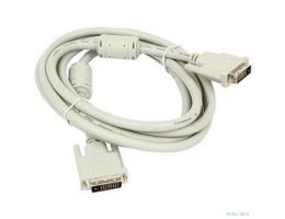 Bion Кабель DVI-D dual link 25M/25M, экран, ферритовые кольца, 1.8м [BXP-CC-DVI2-018]