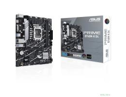 ASUS PRIME B760M-K D4 (Socket 1700, mATX, 2xDDR4(64GB), VGA/HDMI 2.1, 1xPCIe 4.0x16/2xPCIe 4.0, 1xLAN (2.5GbE), 4xSATA 6Gb/s, 2xM.2, 4xUSB 3.2, 2xUSB 2.0, 1xPS/2)