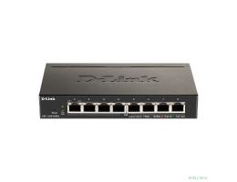 D-Link DGS-1100-08PV2/A4A Настраиваемый L2 коммутатор с 8 портами 10/100/1000Base-T (8 портов PoE 802.3af/at, PoE-бюджет 64 Вт)