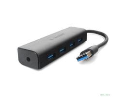 Концентратор USB 3.0 Gembird UHB-C354, 4 порта, с доп питанием