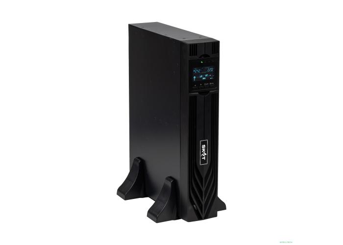 ИБП Бастион SKAT-UPS 1000-RACK-ON-2X9-E P3  {Online,1000ВА/1000Вт, 8хС13, АКБ 2х9Ач, SNMP/USB/RS-232/EPO, доп блок до 4 шт SKAT BC 24/18S3, МПТ} (8761)