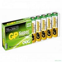 GP 24A-B10 Super Alkaline 24A LR03,  10 AAA (10 шт в уп-ке) {02900}