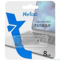 Netac USB Drive 8GB U326 NT03U326N-008G-20PN USB2.0 серебристый