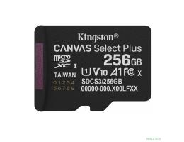 Micro SecureDigital 256GB Kingston SDCS3/256GBSP Canvas Select Plus V10 A1 w/o adapter