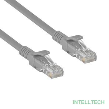 Exegate EX282018RUS Патч-корд медный UTP-RJ45-RJ45-5e-CU-20M-GY, UTP, cat.5e, 20м, серый