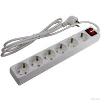 Exegate EX119392RUS Сетевой фильтр Exegate SP-6-3G (6 розеток, 3м, евровилка, серый)