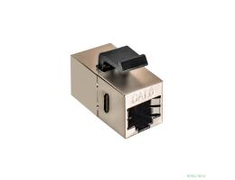 Exegate EX297347RUS Модуль проходной ExeGate CP45-KJ-SH-C5e (RJ45-RJ45 формата Keystone Jack, Кат.5e, экранированный)