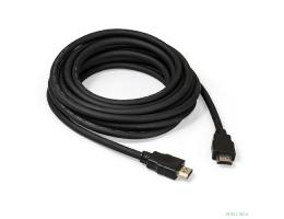 Exegate EX287732RUS Кабель HDMI ExeGate EX-CC-HDMI2-5.0 (19M/19M, v2.0, 5м, 4K UHD, Ethernet, позолоченные контакты)