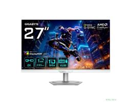 LCD Gigabyte 27" M27Q2 ICE EK White {IPS 2560x1440 200Hz 0.5ms 350cd 1000:1 178/178 Quantum Dot FreeSync HDR VESA DisplayHDR 400 3xUSB3.2 USB Type-C (18W) 2xHDMI 2.0 DisplayPort 1.4 Pivot HAS антиб