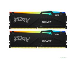 Комплект модулей памяти Kingston FURY Beast KF556C40BBAK2-16 DDR5 16GB (Kit 2x8GB) 5600MHz