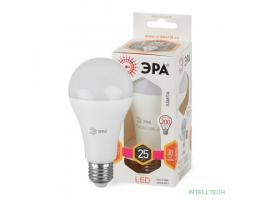 ЭРА Б0035334 Лампочка светодиодная STD LED A65-25W-827-E27 E27 / Е27 25Вт груша теплый белый свет 
