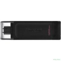 Kingston USB Drive 128Gb DataTraveler 70 Type-C DT70/128GB USB3.0 черный
