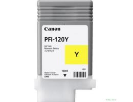 Canon PFI-120Y 2888C001  Картридж для  TM-200/TM-205/TM-300/TM-305, 130 мл. жёлтый