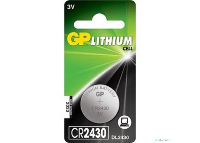 GP CR2430-2C1 10/600 (1 шт. в уп-ке) 