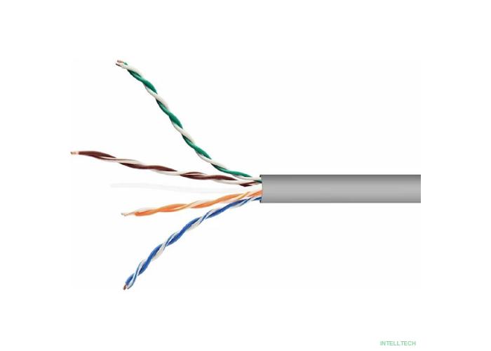 Cablexpert [UPC-5004E-SOL] Кабель UTP кат.5e, 4 пары, 0.48 mm (305 м pullbox), CCA однож.