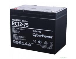 CyberPower Аккумуляторная батарея RC 12-75 12V/75Ah