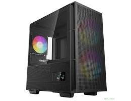 Корпус ПК без блока питания/ Deepcool Case CH360 Digital Black