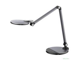 Camelion KD-865  C48 черн.металлик LED(Свет-к наст.10 Вт,230В,600 лм,сенс.рег.ярк и цвет.темп)