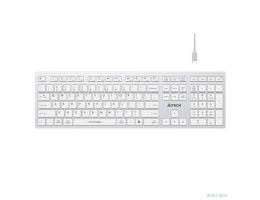 Клавиатура A4Tech Fstyler FBX50C белый USB беспроводная BT/Radio slim Multimedia (FBX50C WHITE)