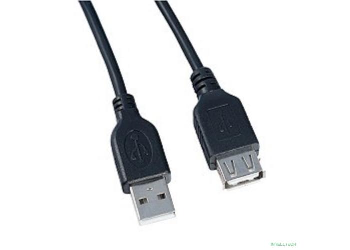 PERFEO Кабель USB2.0 A вилка - А розетка, длина 0,5 м. (U4501)