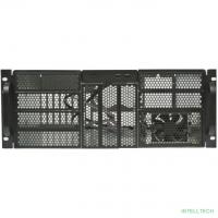 Procase RE411-D9H3-A-45 Корпус 4U server case,9x5.25+3HDD,черный,без блока питания,глубина 450мм,MB ATX 12