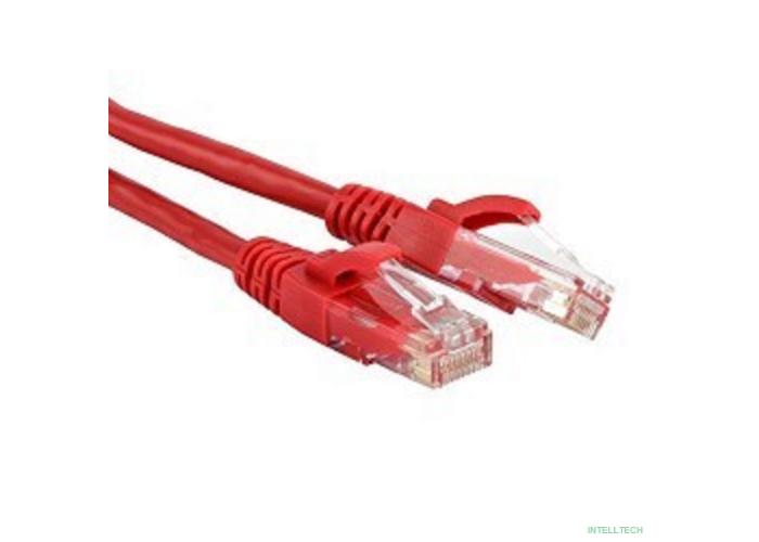 Hyperline PC-LPM-UTP-RJ45-RJ45-C5e-3M-LSZH-RD Патч-корд U/­UTP, Cat.5е, LSZH, 3 м, красный 