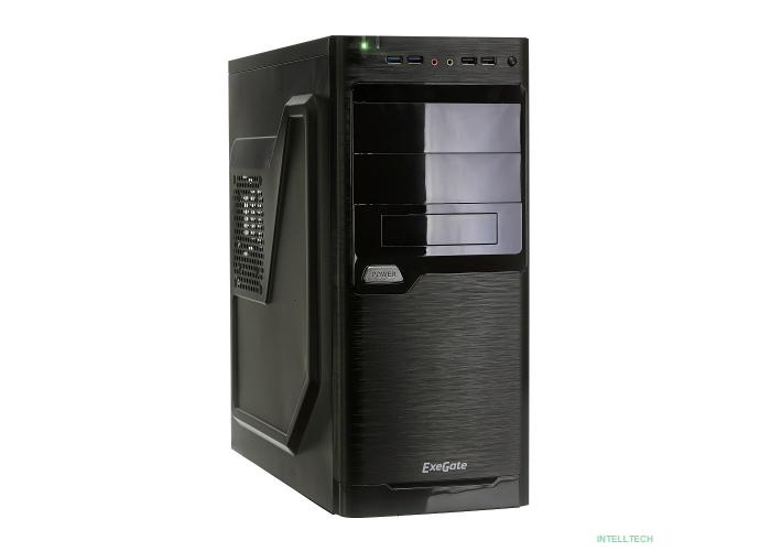 Exegate EX272731RUS Корпус MiditowerXP-330U Black, ATX, <без БП>, 2*USB+2*USB3.0, Audio