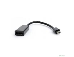Cablexpert Переходник miniDisplayPort - DisplayPort, 20M/20F, длина 16см, черный (A-mDPM-DPF-001)