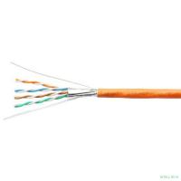 Exegate EX289280RUS Кабель ExeGate FUTP4-C5e-CU-S24-IN-LSZH-OR-305 FTP 4 пары кат.5e медь, 24AWG, экран, бухта 305м, оранжевый, LSZH