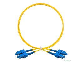 Exegate EX297929RUS Патч-корд волоконно-оптический FC-D-9-SC-SC-1M-LSZH (Шнур ВО SM 9/125 (OS2/G.652.D), SC/UPC-SC/UPC, Duplex, LSZH, 1м)