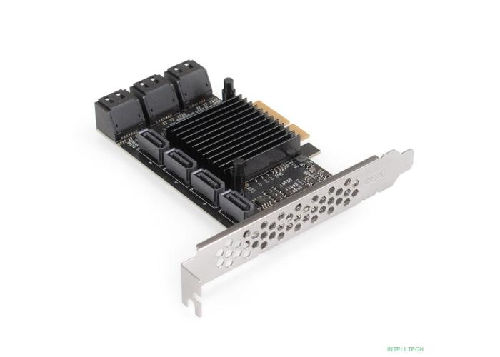 Exegate EX296208RUS Контроллер ExeGate EXE-510 (PCI-E x4, SATA3 6Gb/s, 10 int, ASMedia Chipset ASM1166)
