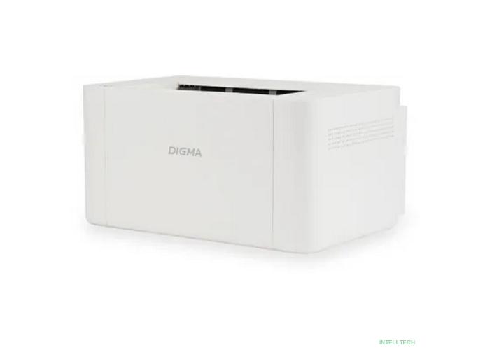 Принтер Digma DHP-2401 (DHP-2401) {А4, лазерный, 600x600dpi, 24стр/мин, 128Мб, 1200МГц, старт картридж 2000отп. БЕЛЫЙ}