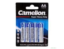 Camelion R 6 Blue BL-4 (R6P-BP4B, батарейка,1.5В)  (4 шт. в уп-ке)