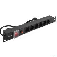 Exegate EX280831RUS Блок розеток ExeGate ServerPro PDU-19H606 Al-6S-EU2-SW-O, 19