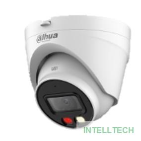 DAHUA DH-IPC-HDW1439VP-A-IL-0280B Уличная турельная IP-видеокамера Smart Dual Light 4Мп, 1/2.9” CMOS, объектив 2.8мм, ИК-подсветка до 30м, LED-подсветка до 20м, IP67, корпус: металл