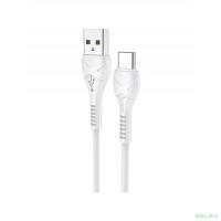 HOCO X37/ USB кабель Type-C/ 0.5m/ 2.4A/ White