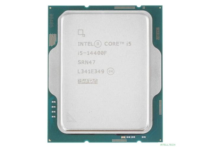 CPU Intel Core i5-14400F, 2.5ГГц, (Turbo 4.7ГГц), 10-ядерный, 20МБ, LGA1700, OEM
