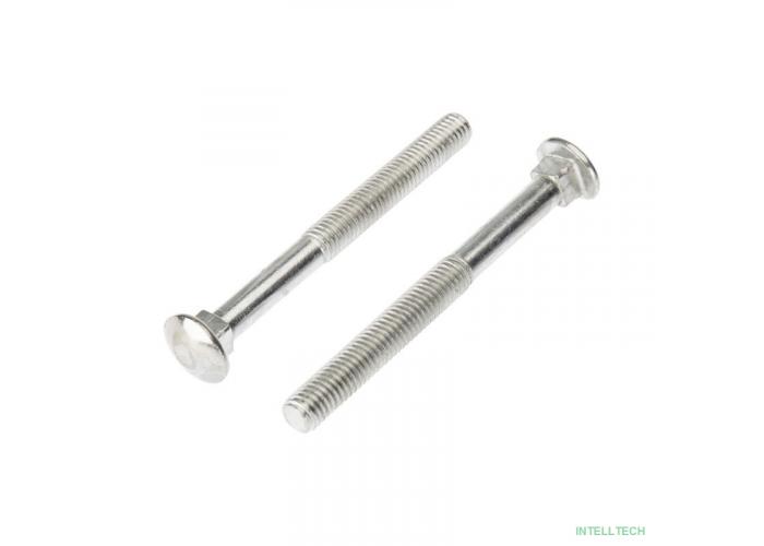 Rexant 1301-0880-4 Болт мебельный KRANZ DIN 603, 8х80,  пакет (2шт.)