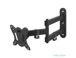 ONKRON BASIC R4 чёрный Для телевизоров диагональю 10"-32" Максимальная нагрузка: 25 кг VESA: 75х75, 100х100 мм  ONKRON BASIC R4 чёрный Для телевизоров диагональю 10"-32" Максимальная нагрузка: 25 кг VESA: 75х75, 100х100 мм