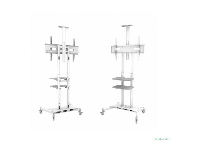 ONKRON TS1881 белая 2 полки для AV в комплкте Для телевизоров диагональю 55