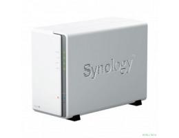 Synology DS223j Сетевое хранилище 2x2.5"/3.5" SATA, Realtek RTD1619B -1.7GHz, 1 GB DDR4, 1x1 Гбит/с, 2xUSB 