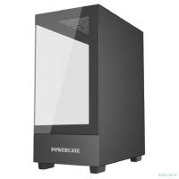 Powercase Vision Micro M, Tempered Glass, чёрный, mATX  (CVMMB-L0) 