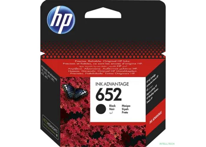 HP F6V25AE Картридж №652, Black {DJ IA 1115/2135/3635/4535/3835/4675 (360стр.)}