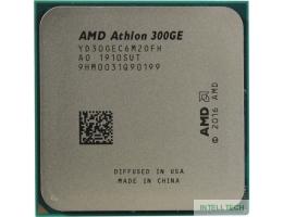 CPU AMD Athlon (300) PRO 300GE OEM (YD300BC6M2OFH) {(3.4GHz,5MB,35W,AM4) tray, with Radeon Vega Graphics} 