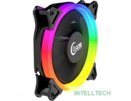 Powercase Вентилятор (PF1-3+4) 5 color LED 120x120x25mm (3pin + Molex, 1150±10% об/мин) Bulk