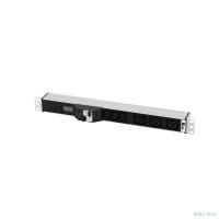 REM Блок розеток Rem-32 с авт., и амп., 3 IEC 60320 C13, 3 IEC 60320 C19, 32А, алюм., 19