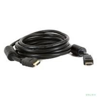 5bites APC-014-100 Кабель  HDMI M / HDMI M V1.4b, высокоскоростной, ethernet+3D, зол.разъемы, ферр.кольца, 10м.